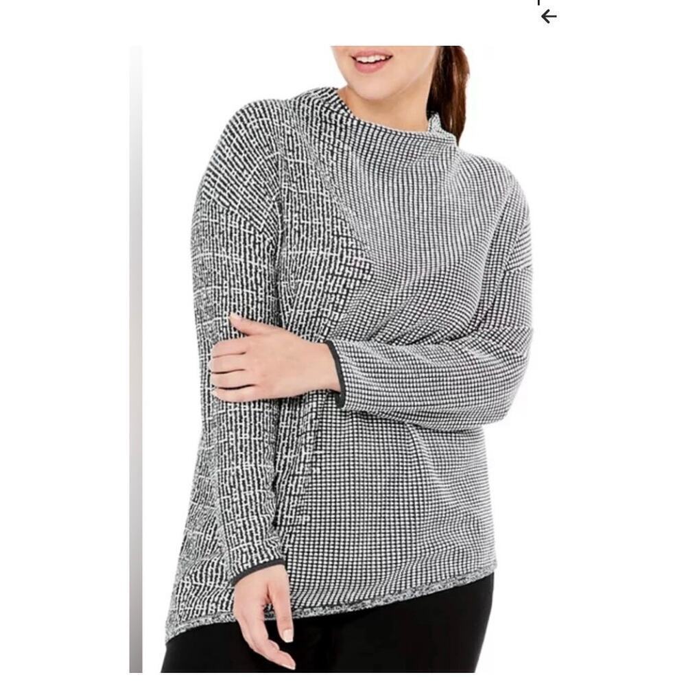 NIC + ZOE funnel neck sweater size XS